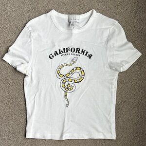 Topshop Baby Tee Size 2